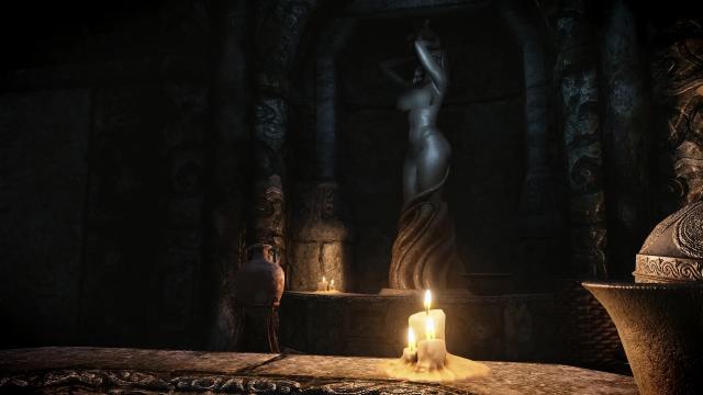Купальня Дибеллы / The Dibellan Baths для Skyrim SE-AE
