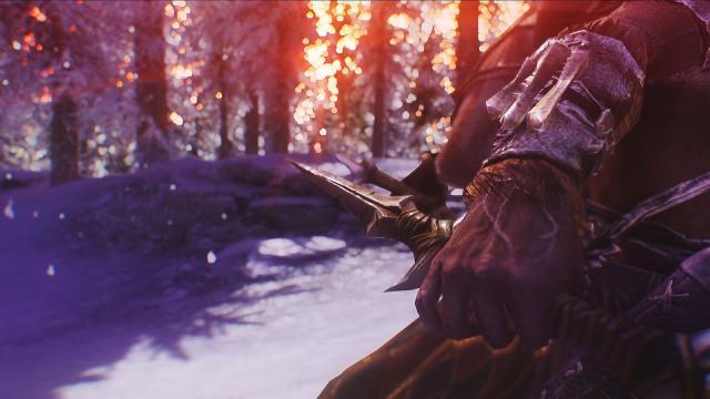 Заклятий кинджал / Forsworn Dagger для Skyrim SE-AE