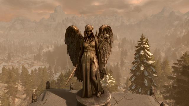 Daedric Shrines - Meridia for Skyrim SE-AE