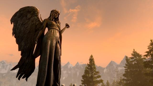 Daedric Shrines - Meridia for Skyrim SE-AE