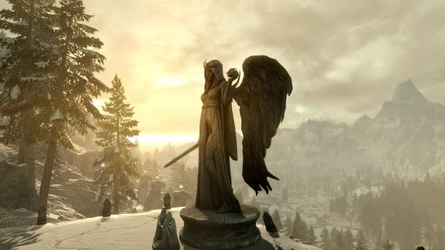 Daedric Shrines - Meridia for Skyrim SE-AE