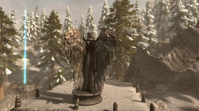 Daedric Shrines - Meridia for Skyrim SE-AE