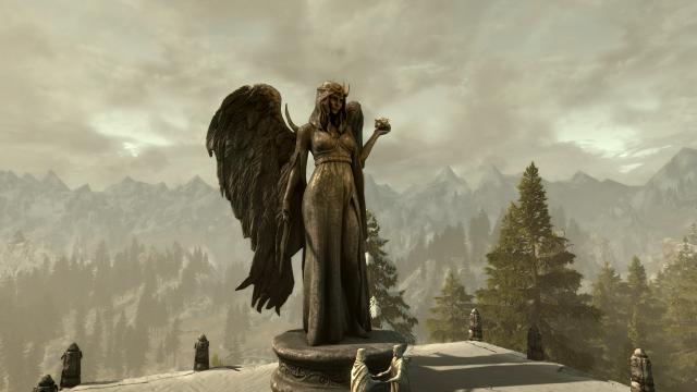 Daedric Shrines - Meridia for Skyrim SE-AE