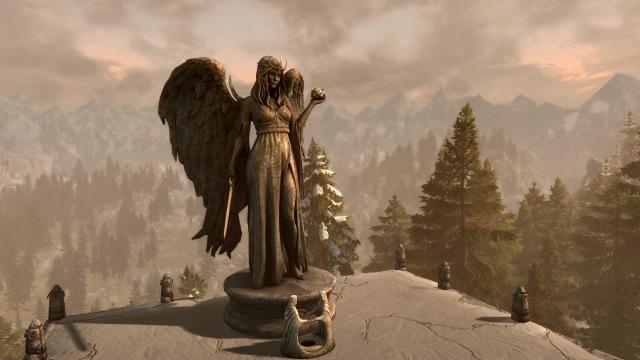 Daedric Shrines - Meridia for Skyrim SE-AE