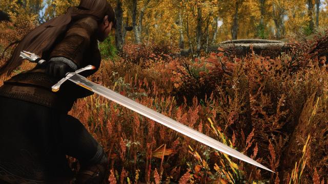 Клинок першого вугілля / Sword of the First Ember для Skyrim SE-AE