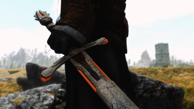 Клинок першого вугілля / Sword of the First Ember для Skyrim SE-AE