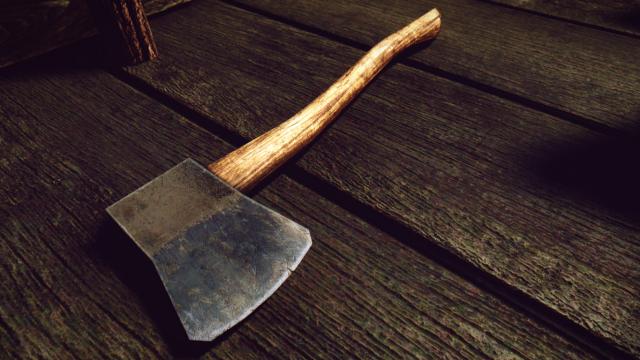 Dante’s Woodcutter Retexture SE для Skyrim SE-AE