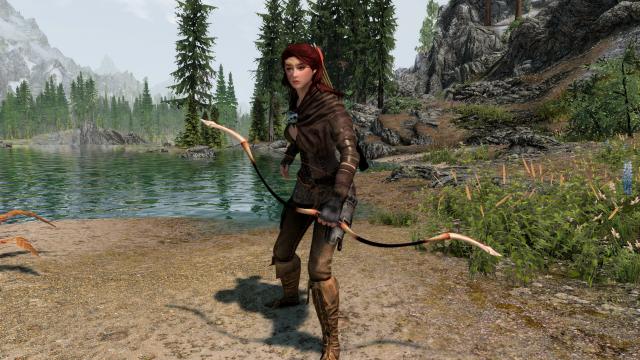 Лук Мисливця / Bow of the Hunter для Skyrim SE-AE