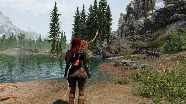 Лук Мисливця / Bow of the Hunter для Skyrim SE-AE