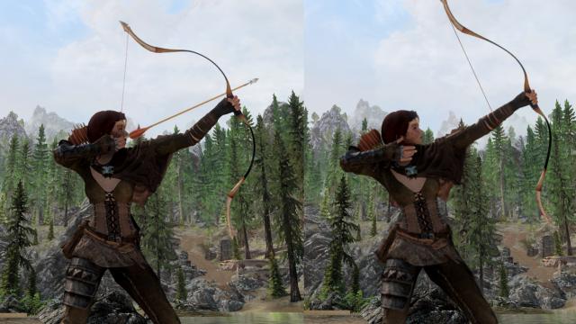 Лук Мисливця / Bow of the Hunter для Skyrim SE-AE