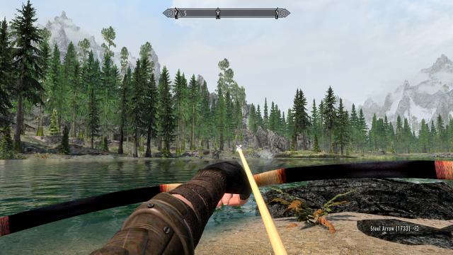 Лук Мисливця / Bow of the Hunter для Skyrim SE-AE