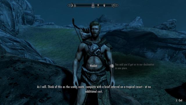 Warden of the Coast для Skyrim SE-AE