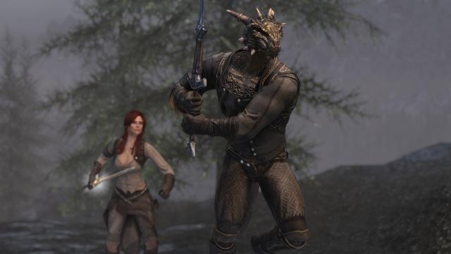 Practical Pirate Outfit for Skyrim SE-AE