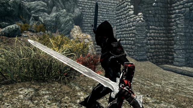 Даедрична броня ассасину / Daedric Assassin Light Armor для Skyrim SE-AE