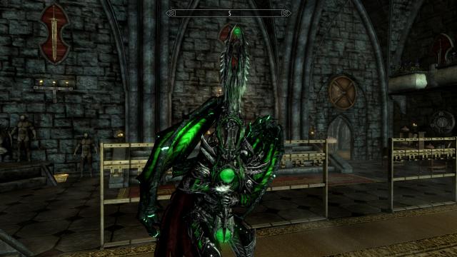 Daedric Ultra Greatsword - Даэдрический Ультра-меч для Skyrim SE-AE