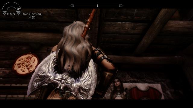 2к Сокира Скорботи / 2K Rueful Axe для Skyrim SE-AE