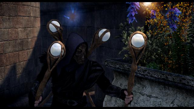 Restoration Staff HD - Переработка посоха восстановления для Skyrim SE-AE