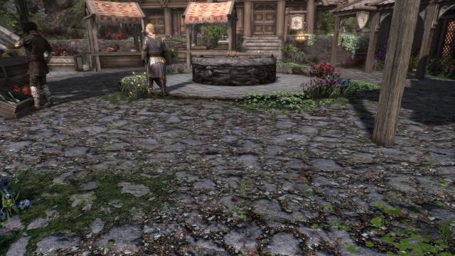 SSG Whiterun Stone Floor для Skyrim SE-AE