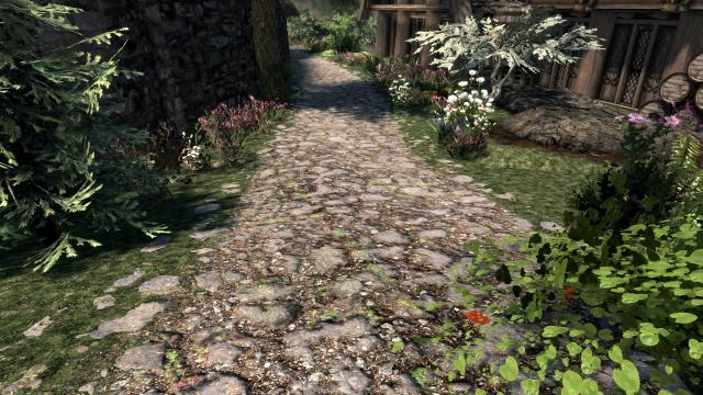 SSG Whiterun Stone Floor для Skyrim SE-AE