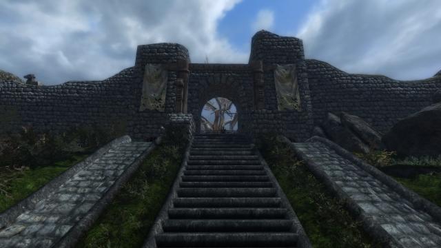 Зелена трава Вайтрана / Green Grass in Whiterun для Skyrim SE-AE