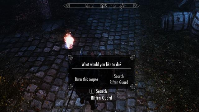 Torch Cremation SE for Skyrim SE-AE