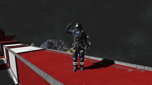Скин солдата / UN Soldier Skin для Space Engineers