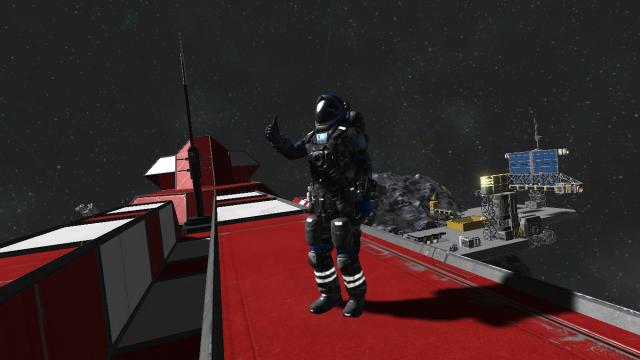 Скин солдата / UN Soldier Skin для Space Engineers