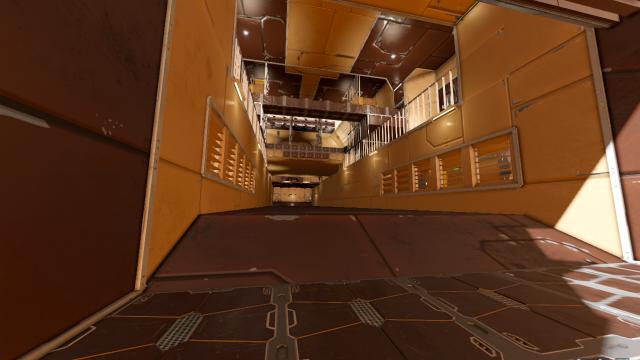 Пустынный поезд / Desert train для Space Engineers