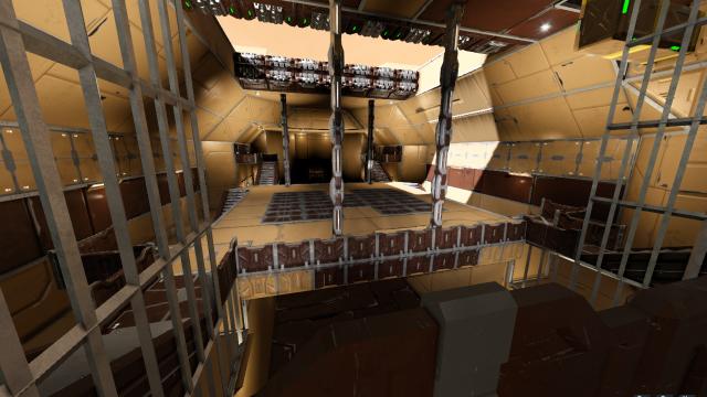 Пустынный поезд / Desert train для Space Engineers