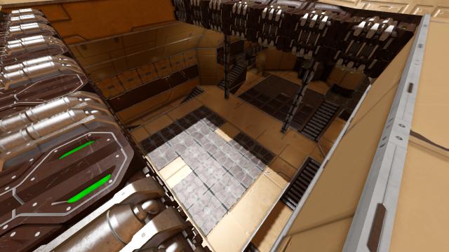 Пустынный поезд / Desert train для Space Engineers