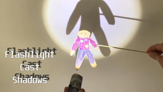 Flashlight Cast Shadows