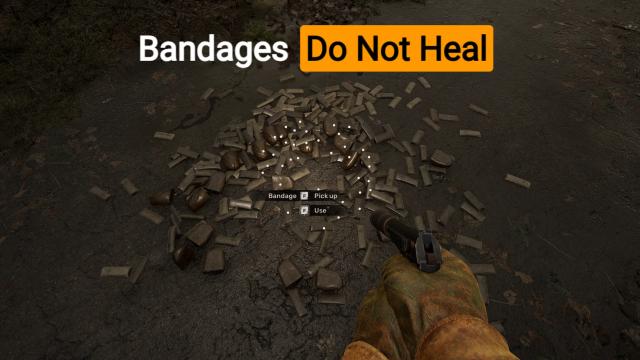 Bandages Do Not Heal