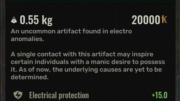 No radiation from artifacts для Stalker 2