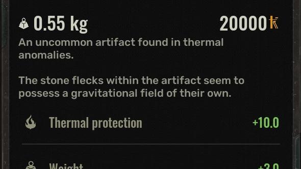 No radiation from artifacts для Stalker 2