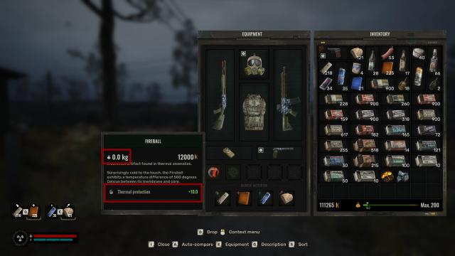 No radiation from artifacts для Stalker 2