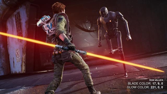 Lightsaber Color Editor for Star Wars Jedi: Fallen Order