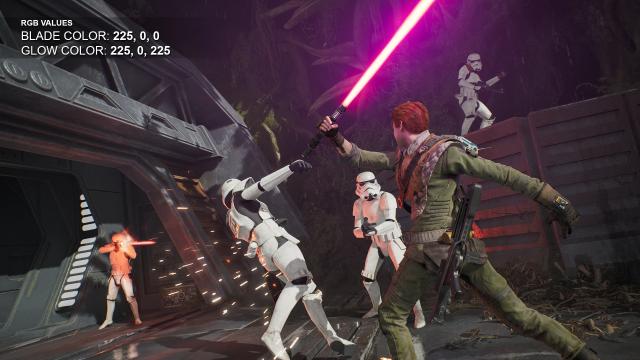 Lightsaber Color Editor for Star Wars Jedi: Fallen Order