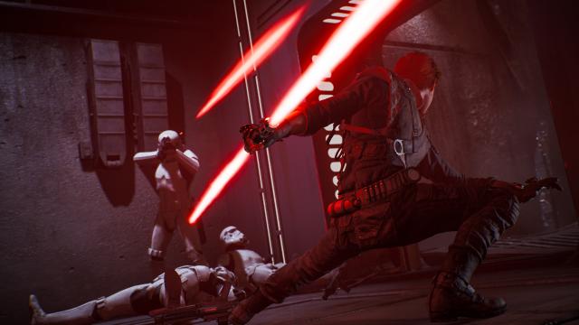 Green to Red Lightsaber