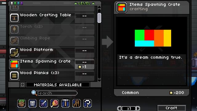 Items Crate for Starbound
