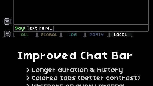 Improved Chatbar