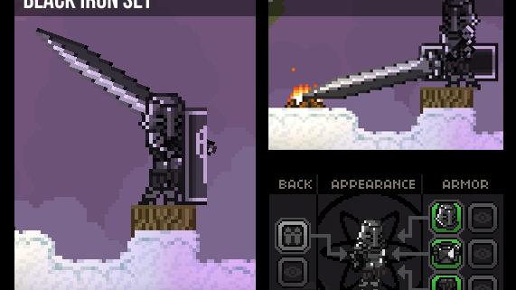 Knight Artorias Gear from Dark Souls - Enraged Koala for Starbound