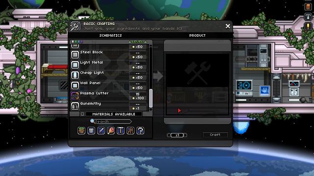 Random Gun Crafting for Starbound