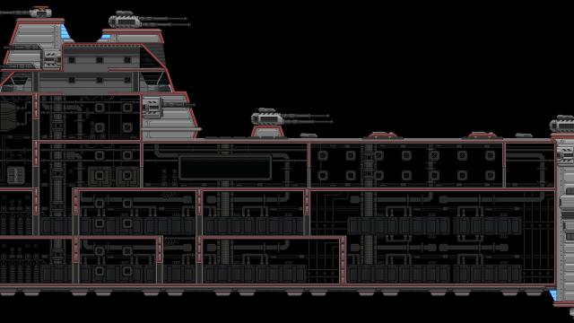 Дредноут для всех рас / Ship for all races для Starbound