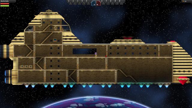 Дредноут для всех рас / Ship for all races для Starbound