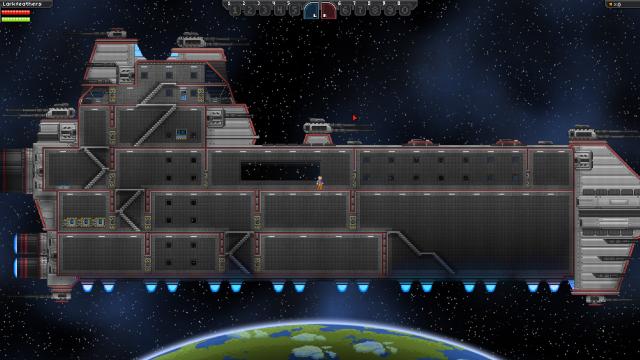 Дредноут для всех рас / Ship for all races для Starbound