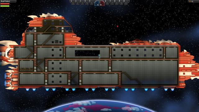 Дредноут для всех рас / Ship for all races для Starbound