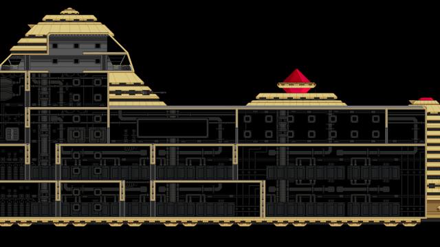 Дредноут для всех рас / Ship for all races для Starbound