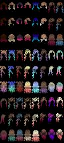 Hairstyles recolored and a new Hairstyle Update для Stardew Valley