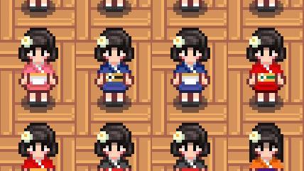 Cute Shirts Mod for Stardew Valley