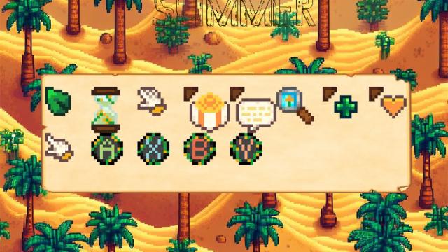 (CP) Seasonal Leaf Cursor for Stardew Valley